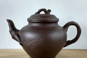 冬天喝茶，大容量的紫砂壶正当时