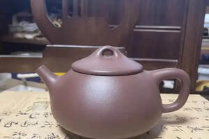 中国陶瓷艺术大师 张红华大师 传统器经典石瓢壶