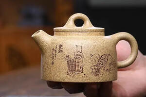 鱼罩，俞震（国工艺美术师）,原矿高温段泥，宜兴原矿紫砂茶壶