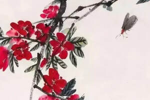 桃花依旧笑春风：古诗里的桃花美，还是丹青里的桃花美？
