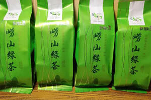 崂山特产：崂山茶、王哥庄大馒头、金钩海米、甜晒鲅鱼、淡干海参