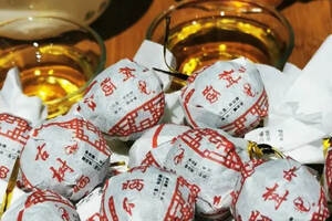 云南传统普洱茶有很多的制作工艺，其中有一种叫做普洱晒红