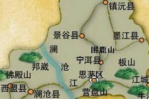 云南普洱市的八大古茶山分布情况