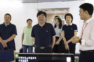 热烈欢迎杭州市人社局局长叶茂东一行莅临艺福堂考察交流