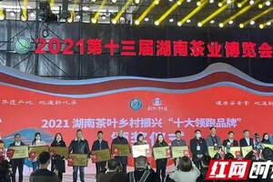 湘西州在第十三届湖南茶业博览会上获多项荣誉