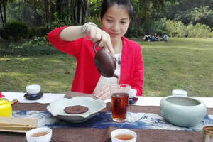 十年茶的一次聚会，就在广西南宁南湖公园