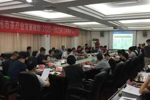 郴州市茶产业发展规划（2020-2025年）评审会举行