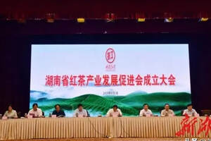 湖南省红茶产业发展促进会成立，发布"湖红"系列团体标准
