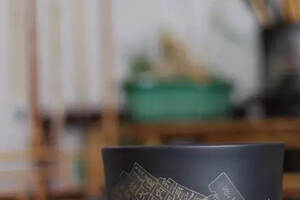 建水紫陶茶罐