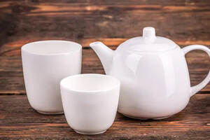优雅素目的“白瓷茶具”，音清韵长，茶人的最爱，清洗之道在这里