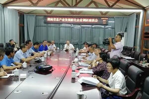 湖南省茶产业发展规划调研在新化渠江源召开重点企业座谈会