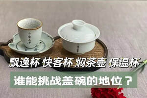 飘逸杯、快客杯、焖茶壶、保温杯，这4种茶具哪个能挑战盖碗？