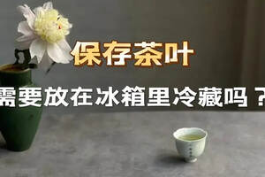 茶叶都要放在冰箱冷藏吗？绿茶、白茶、红茶，哪些可以不放冰箱？