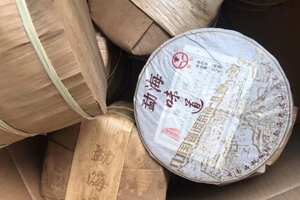 勐海味道熟茶357克，2014年原料大树茶发酵。口感