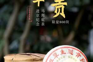 2005年首批马帮进京纪念饼