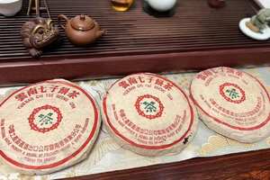 1999年福海茶厂7436老生茶发现深圳美好