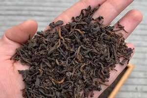 2005年勐海宫廷级散料熟茶，十七年干仓存放