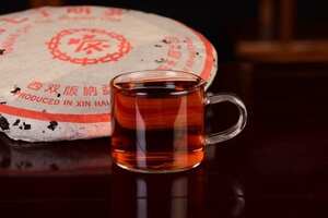 2003年红印熟茶，357克/片中国