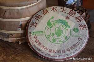 2004年孔雀之乡乔木生态饼茶，当年“大白菜”的茶商