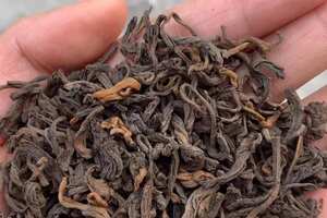 2004年勐海散料熟茶，十七年干仓存放老熟茶，普洱熟