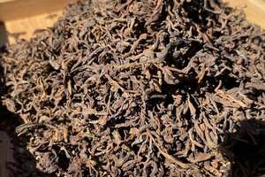 2018年小筐离地发酵老班章熟茶，地道班章味，有茶气
