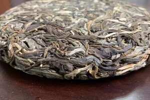 2022年薄荷糖三类普洱茶产地位于易武曼撒茶区海拔1