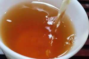 99年中茶牌大红印
昆明干仓存储，闻有干香，汤甜齿香