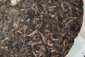 2008年昌泰之美生茶，叶底均匀有活性，干仓存放