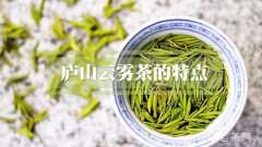 庐山云雾茶的茶树品种