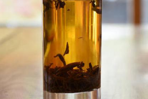茶水分离双层玻璃杯