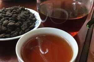 茶叶糯米香茶化石普洱茶熟茶