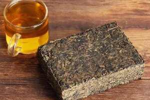 黑茶茯砖茶的功效