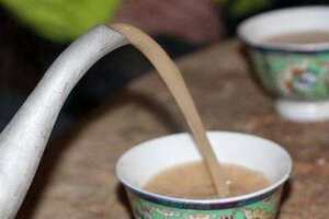 藏族酥油茶糌粑