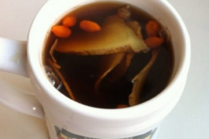红糖姜茶真实图片