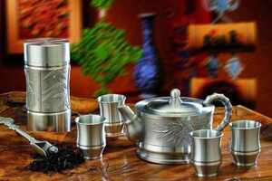 纯锡茶罐：茶叶最好的家有“绿色金属”之称纯锡茶叶罐一般多少钱？