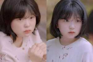 韩国21岁女演员因太童颜演小学生，与小8岁的13岁男孩演对手戏