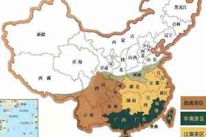 中国的茶叶产区