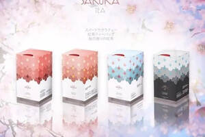 文圣茶说丨日本SWEETSAKURATEA茶品牌形象