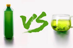 原叶茶vs茶饮料，谁才是你的解暑真选择？