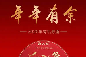 2020张天福有机白茶新品上市初见欢「有机寿眉」限量发行