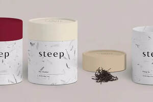 纽约SteepTea茶品牌形象