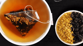 桂花乌龙茶调味茶
