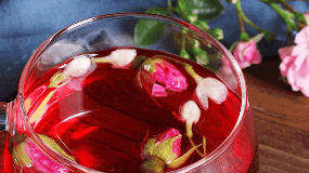 洛神花山楂玫瑰花茶的功效与禁忌