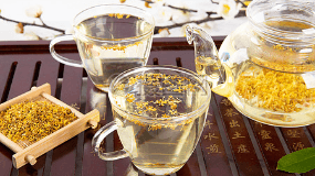 桂花酒酿奶茶茶百道