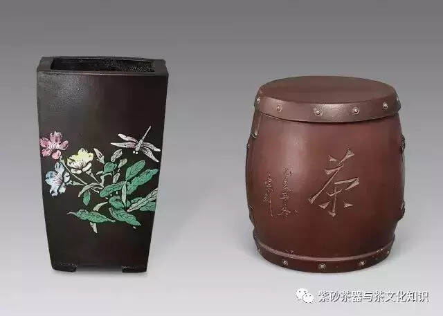 从古至今，各种紫砂茶叶罐欣赏