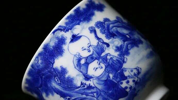 佳逸茶具 | 中国传统瓷纹饰——婴戏纹