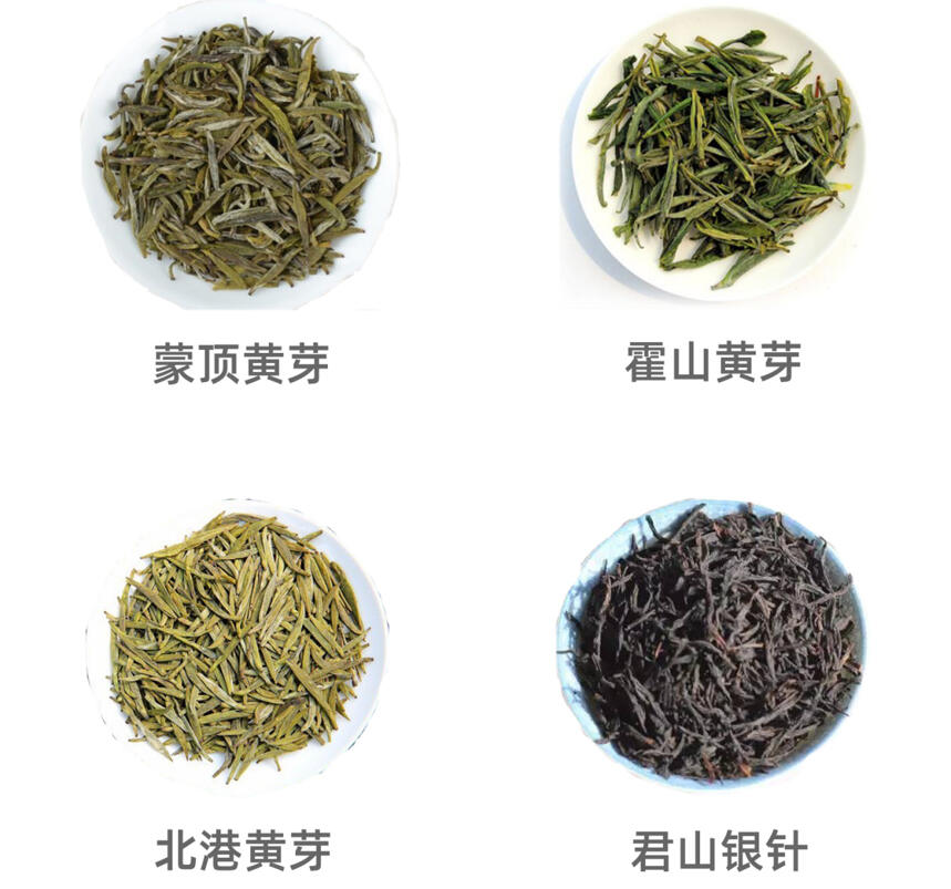 「科普茶叶」一起细数常见六大茶类品种代表