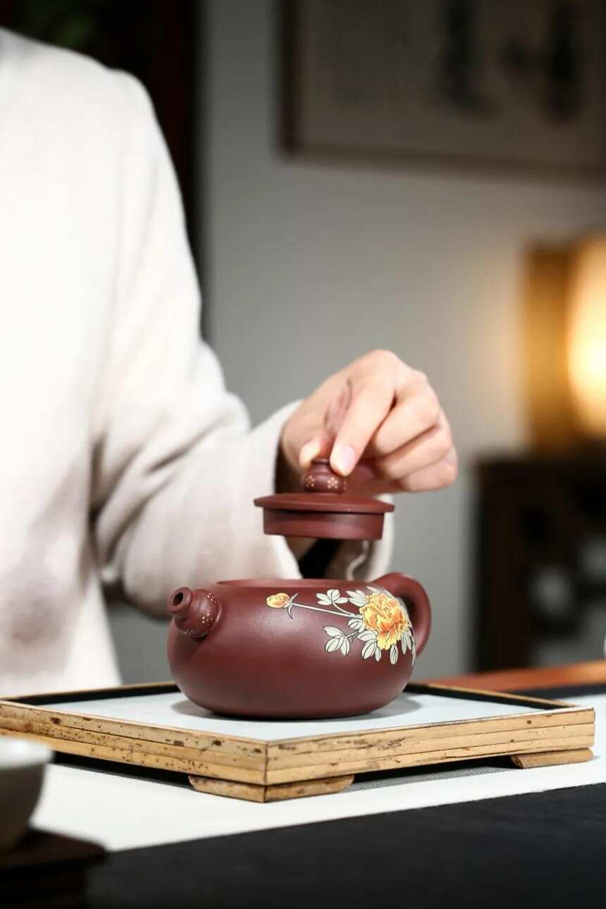 「葫芦壶」刘彩萍（国工艺美术师）宜兴原矿紫砂茶壶