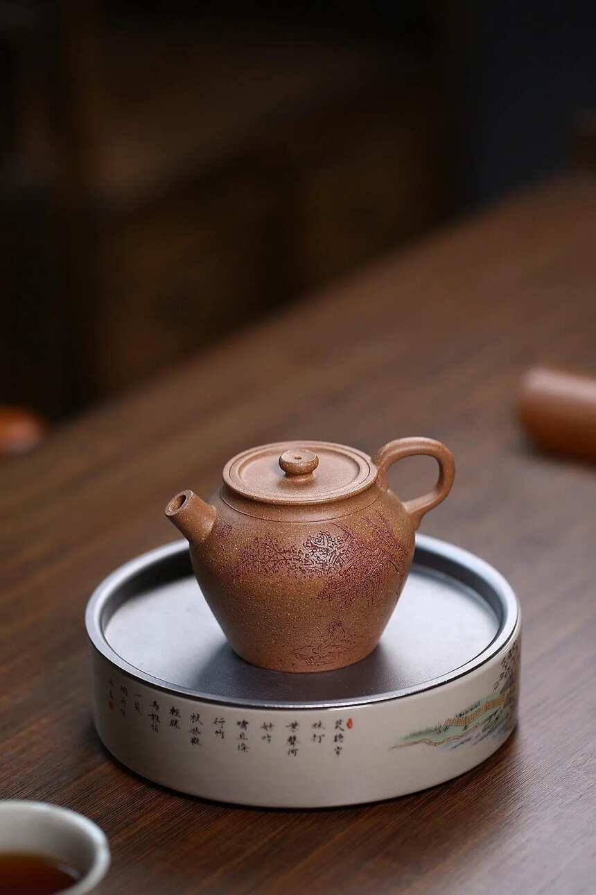 「陶缶」老段泥 朱丽萍 国助理工艺美术师 宜兴原矿紫砂壶
