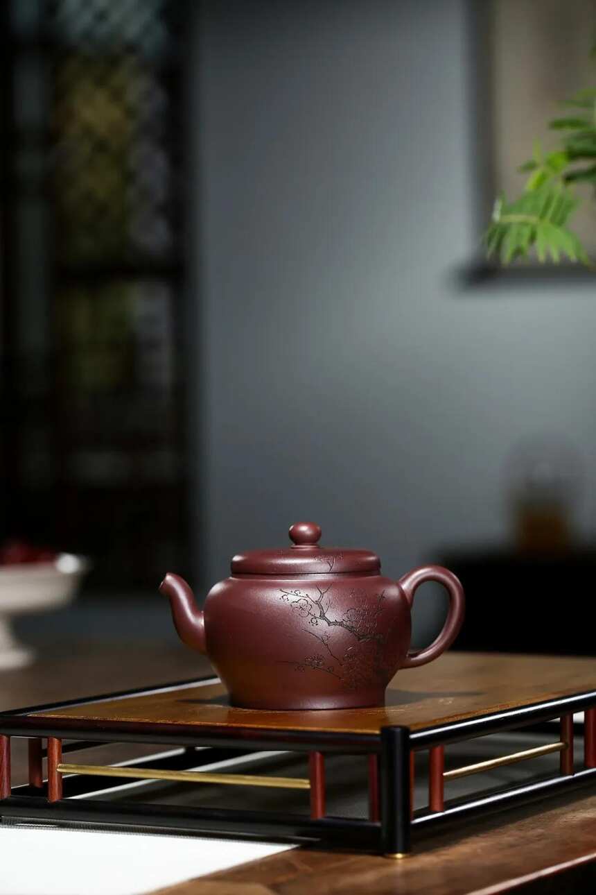 「雅趣」许响新（国助理工艺美术师）宜兴原矿紫砂茶壶